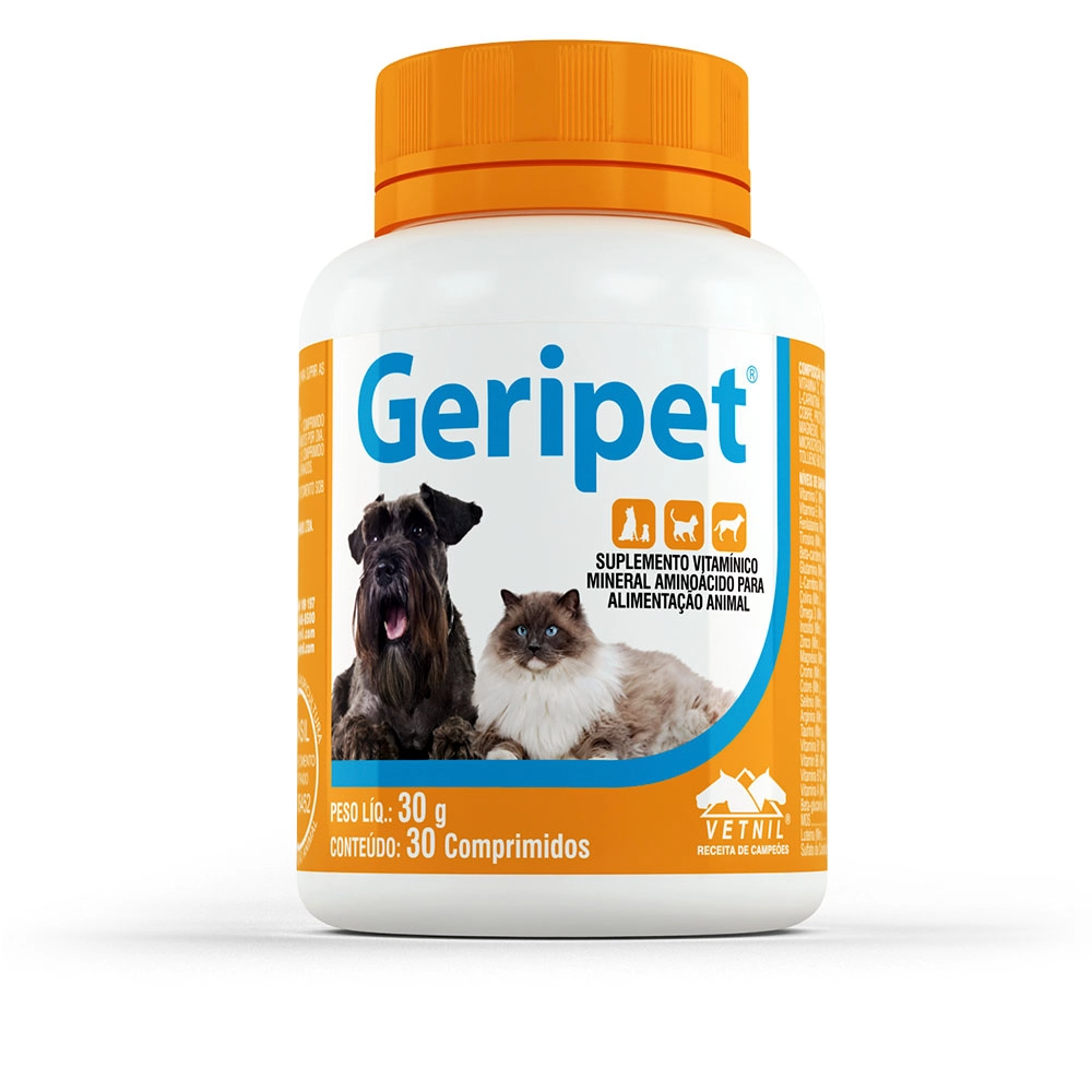 Suplemento para Cães e Gatos Geripet Vetnil 30g