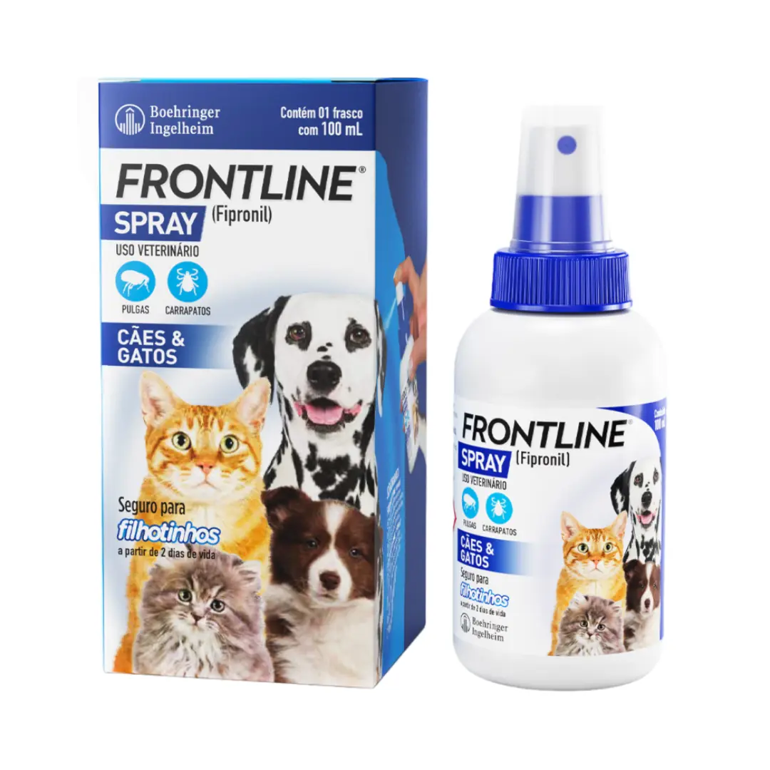 Frontline Spray 100ml Merial Pet N E