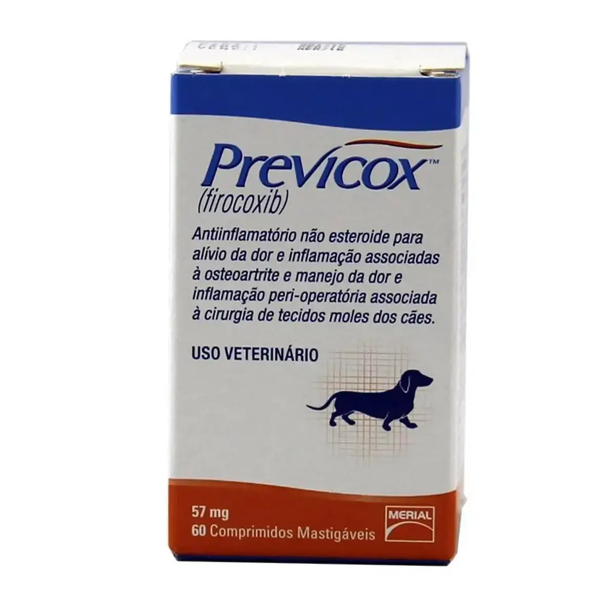 Anti-Inflamatório Previcox Boehringer 57mg 10 comprimidos 60 Comprimidos