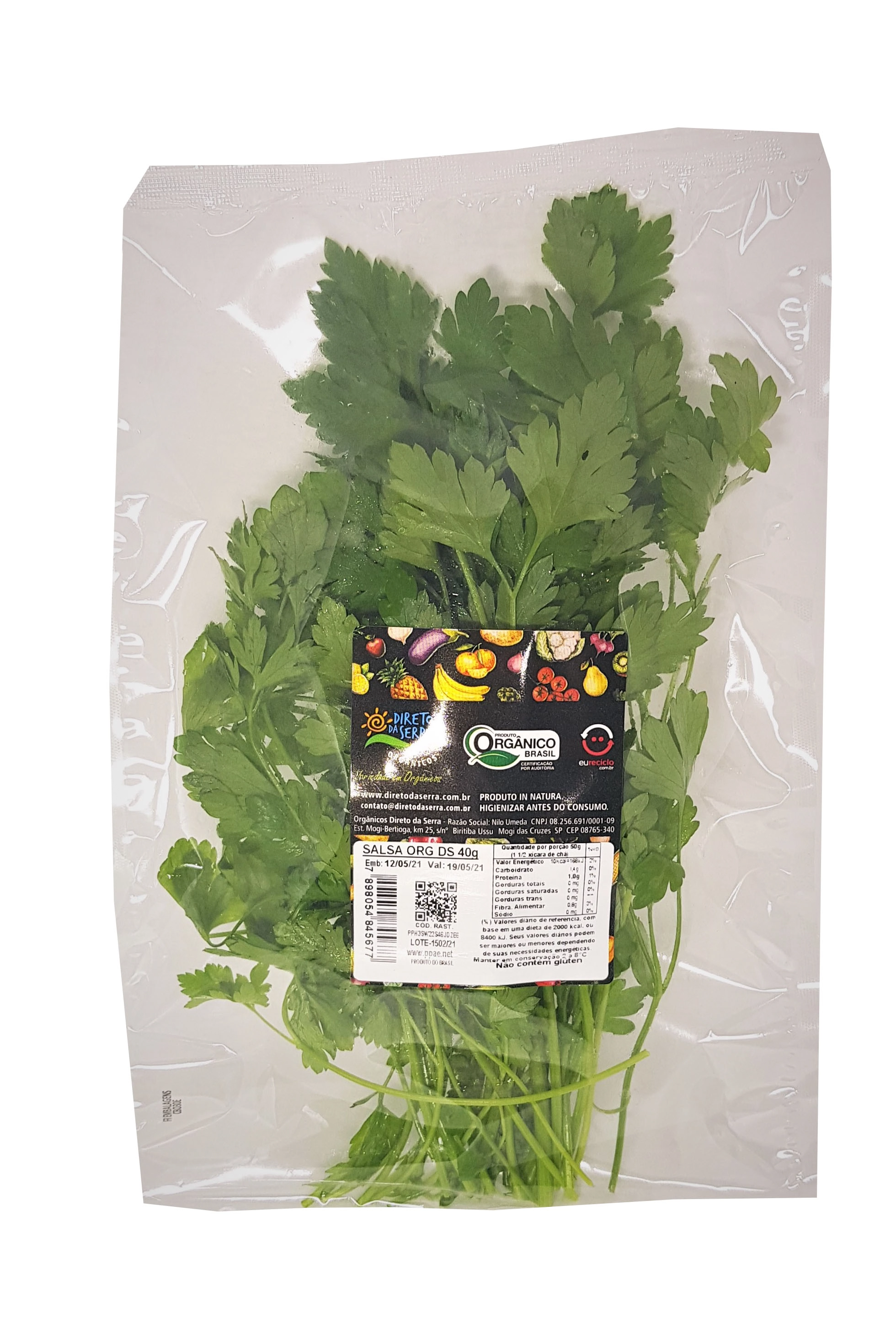 Sac Salsa Direto Da Serra Organico 40g