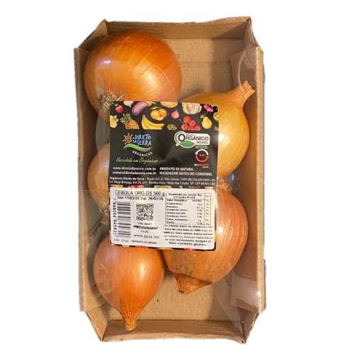 Cebola Org Ds 500g