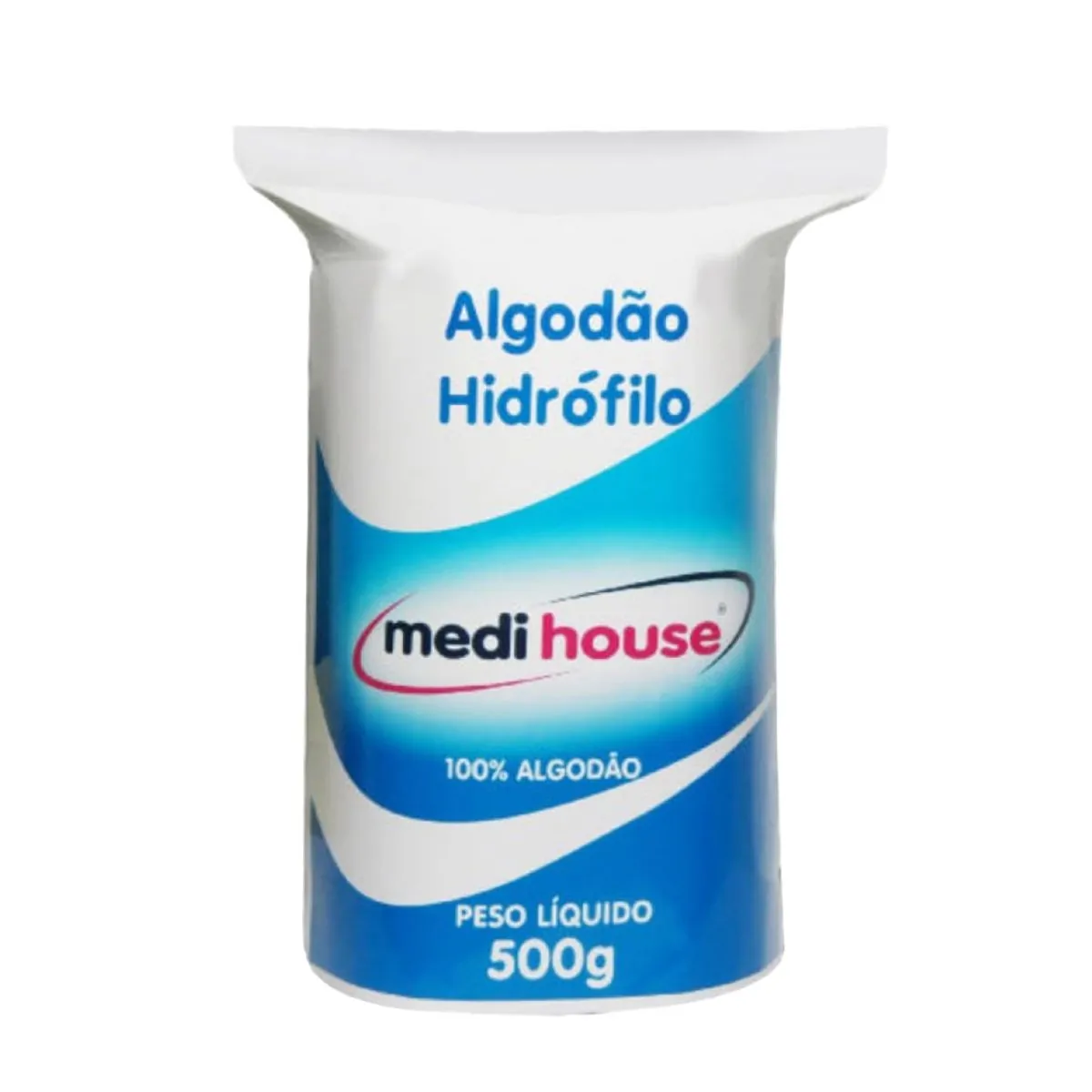 Algodão Hidrófilo Rolo 500g - Medi House