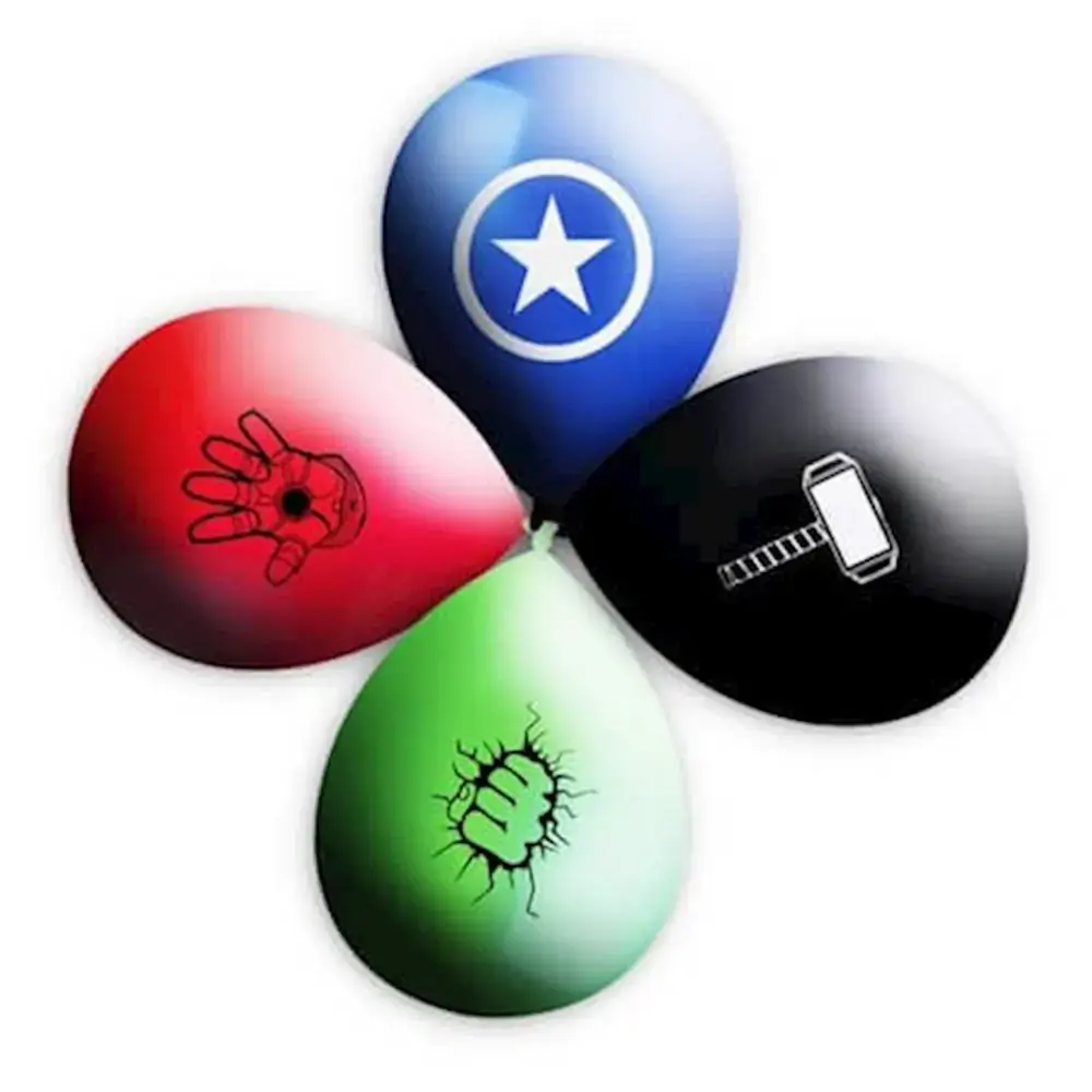 Balao Happy Day Vingadores Sortidos C/25
