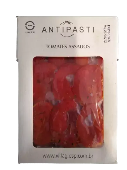 Antepasto de Tomate Assado com Alho e Orégano Villagio 250g
