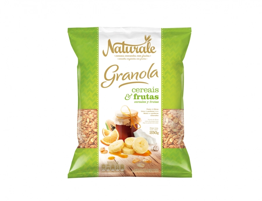 Granola Cereais E Frut 250g .