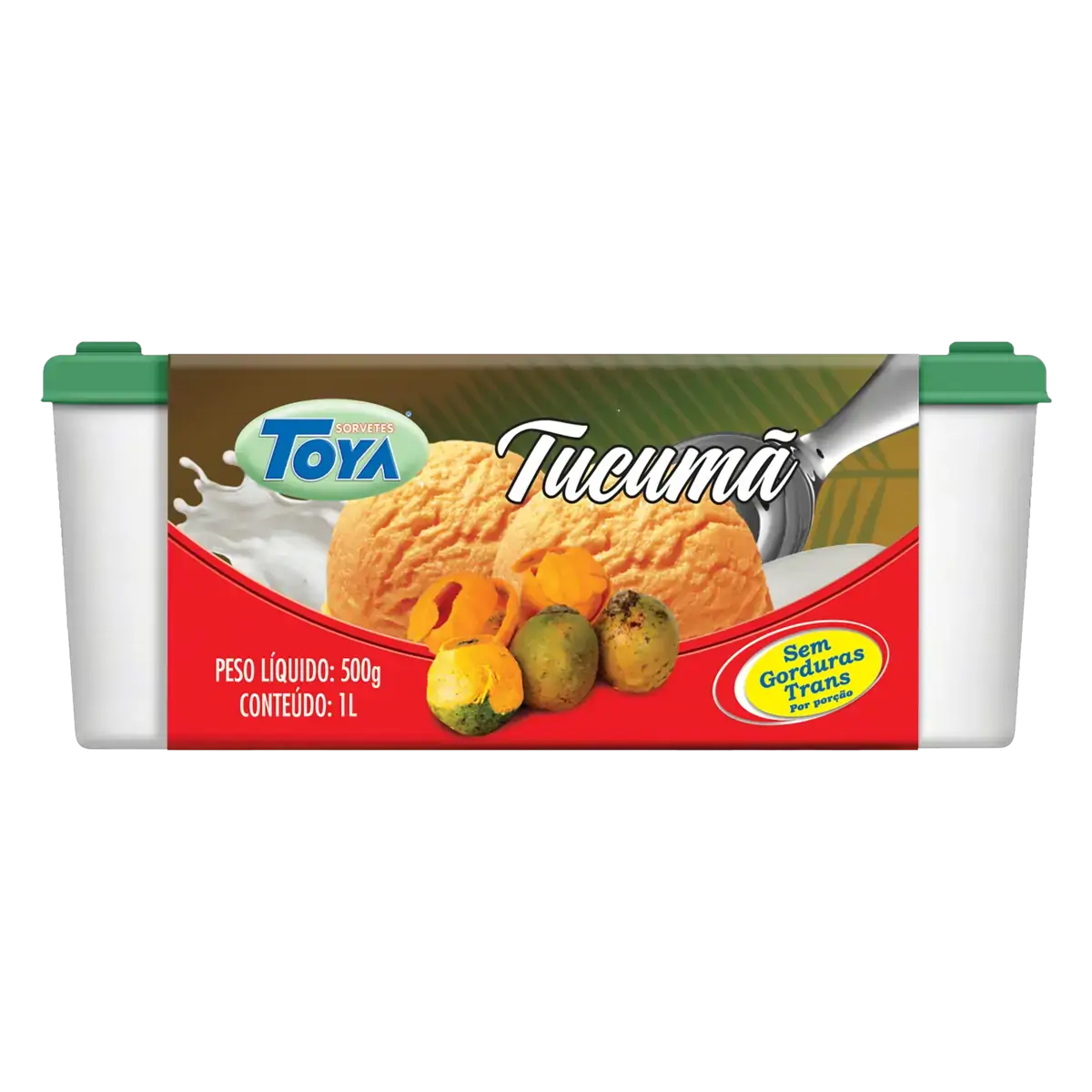 Sorvete Tucumã Toya Pote 1l