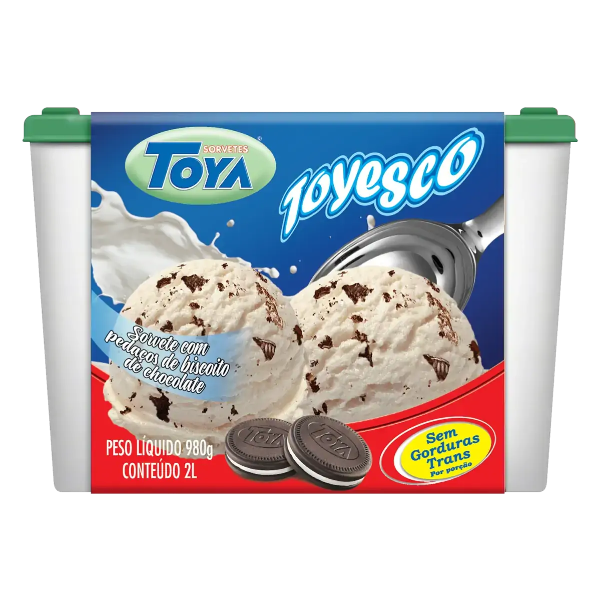Sorvete Toyesco Toya Pote 2l