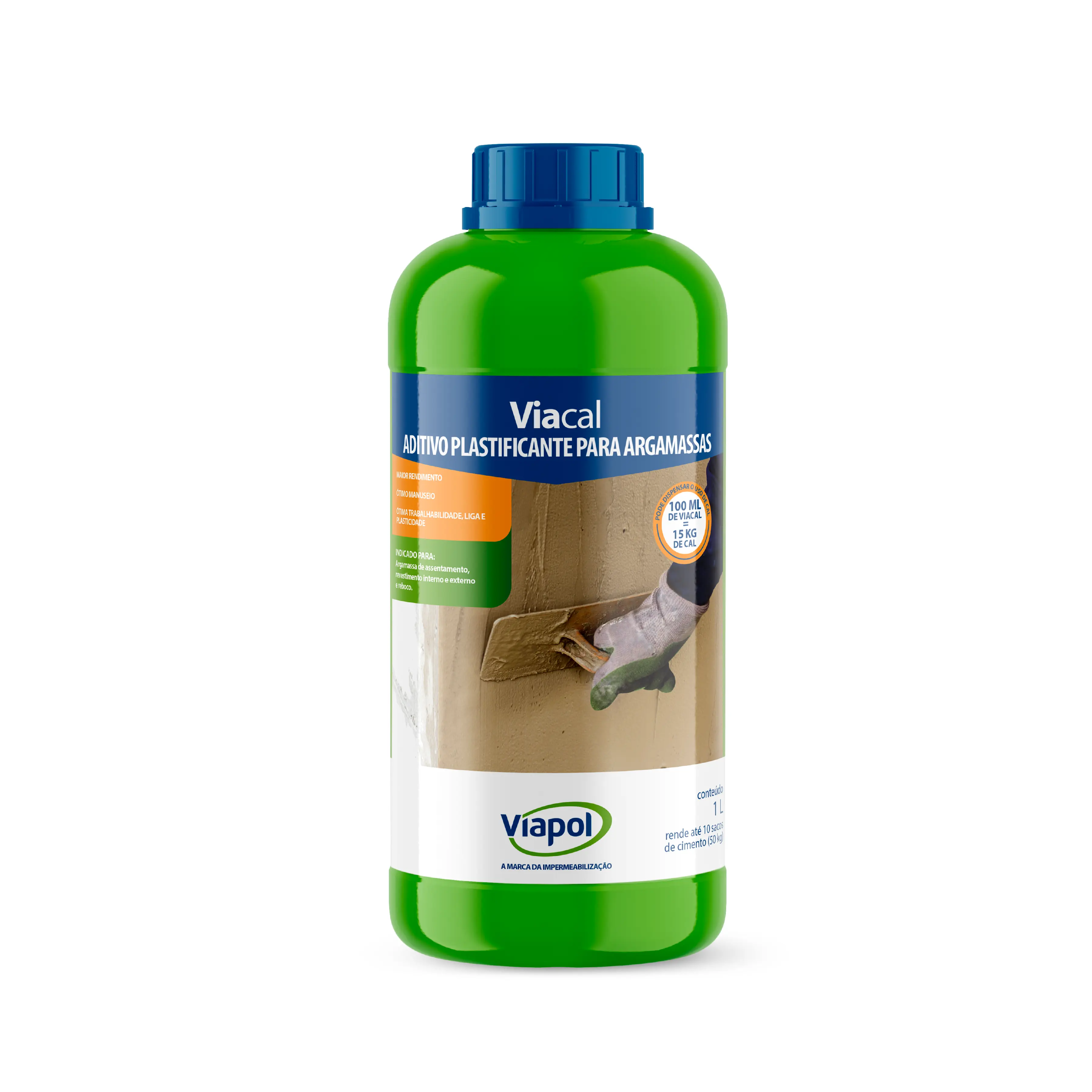 Viacal Paredes e Pisos 1L Viapol