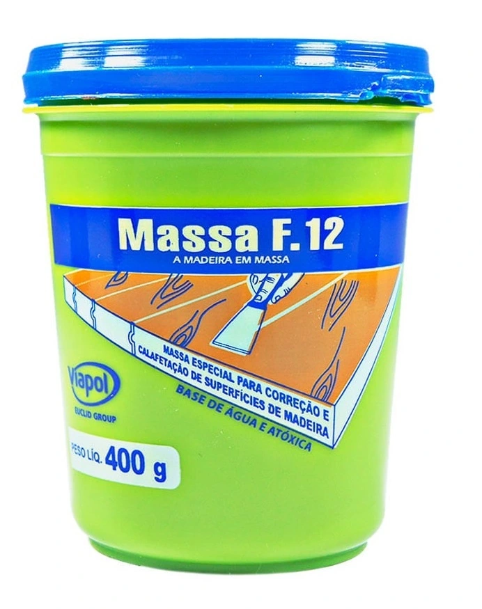 Massa F12 Sucupira 400g Viapol