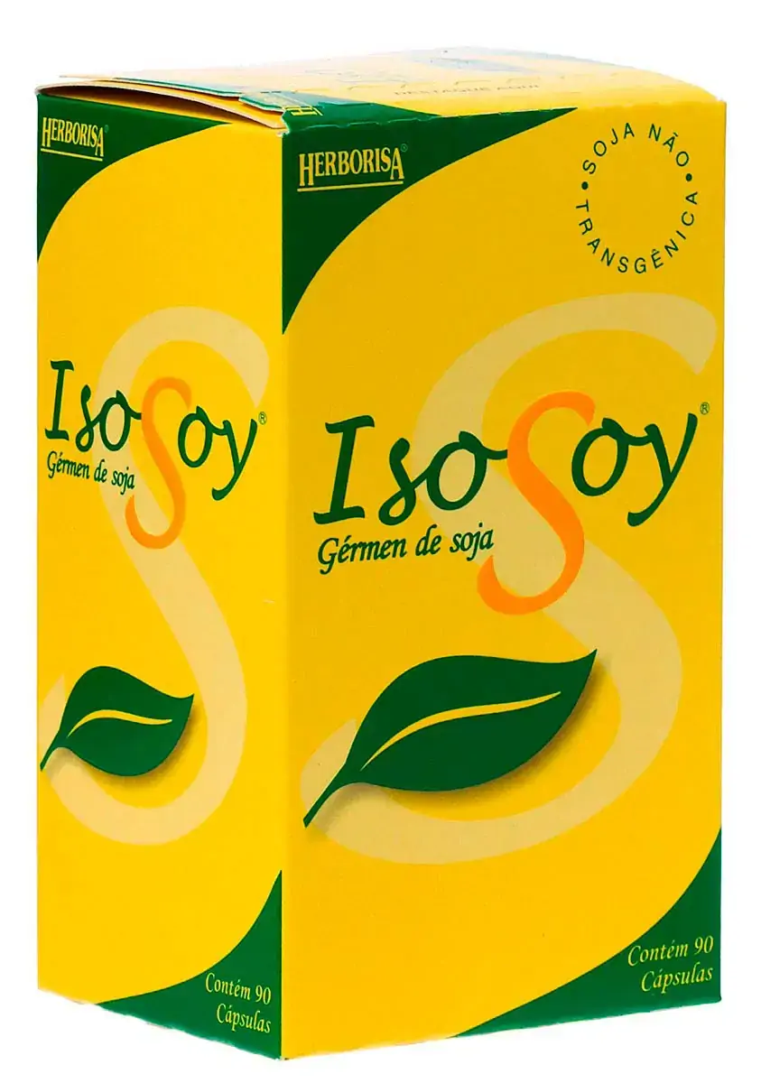 Isosoy 500 Mg Com 90 Cápsulas