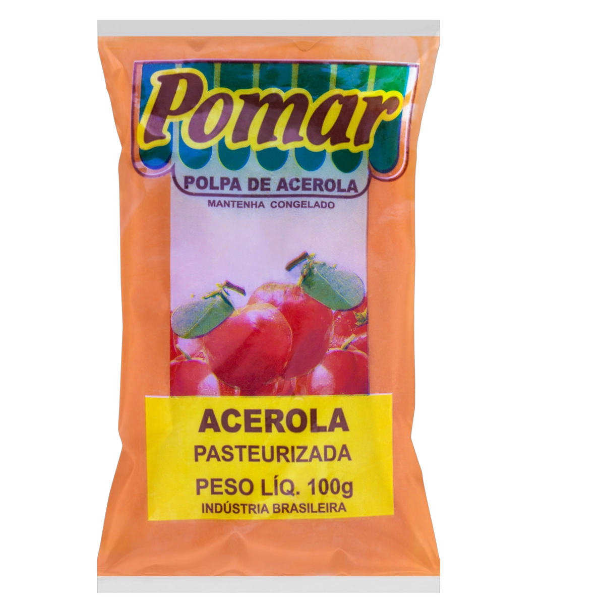 Polpa De Fruta Acerola Pomar Pacote 100g