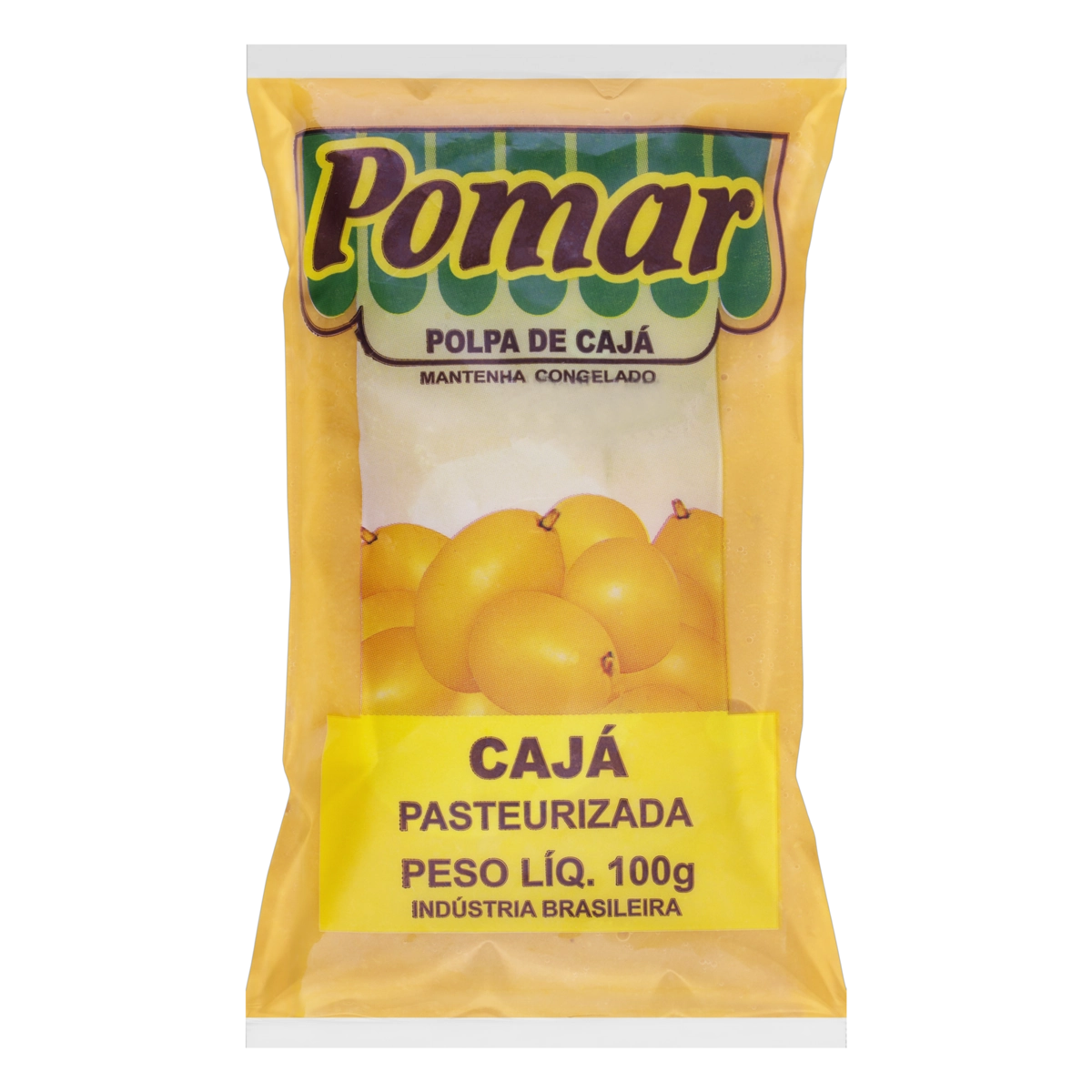 Polpa De Fruta Cajá Pomar Pacote 100g