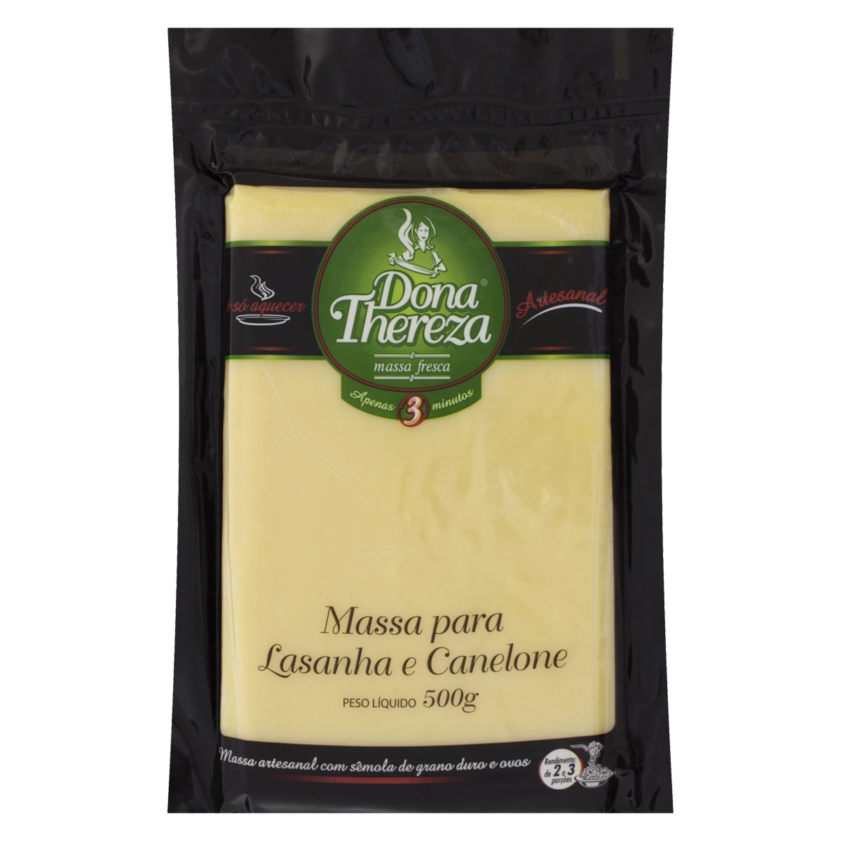 Massa para Lazanha e Canelone DONA THEREZA 500g