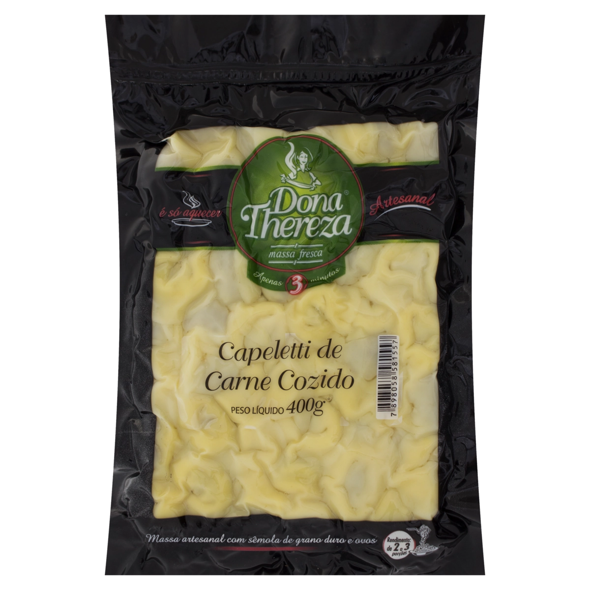 Capeletti de Carne Cozido Dona Thereza 400g