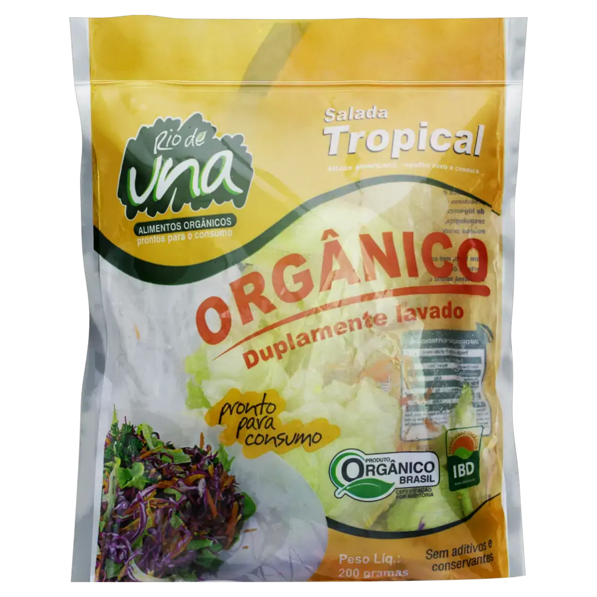 Salada Tropical com Molho RIO DE UNA 200g