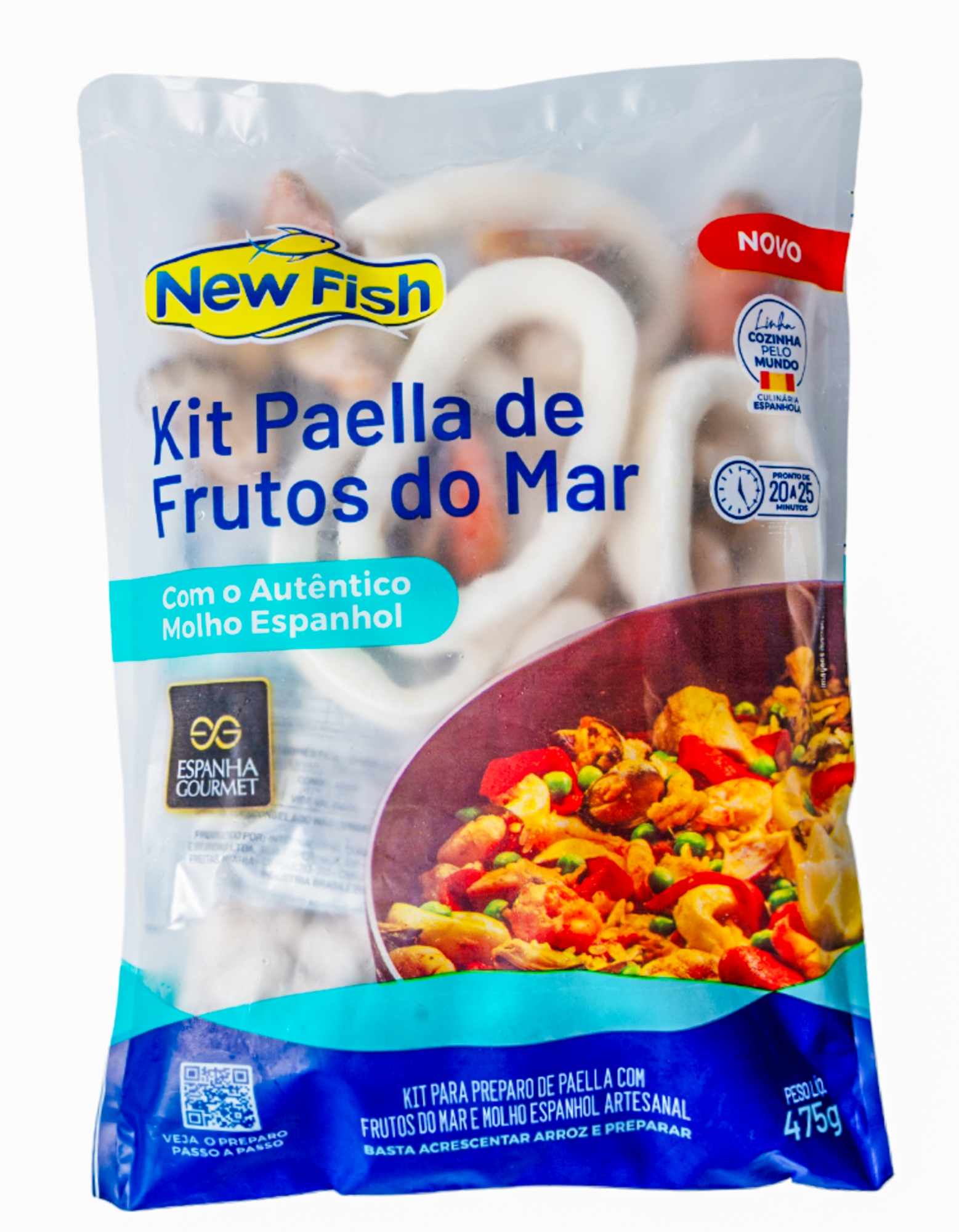 Kit New Fish Paella C/molho 475g