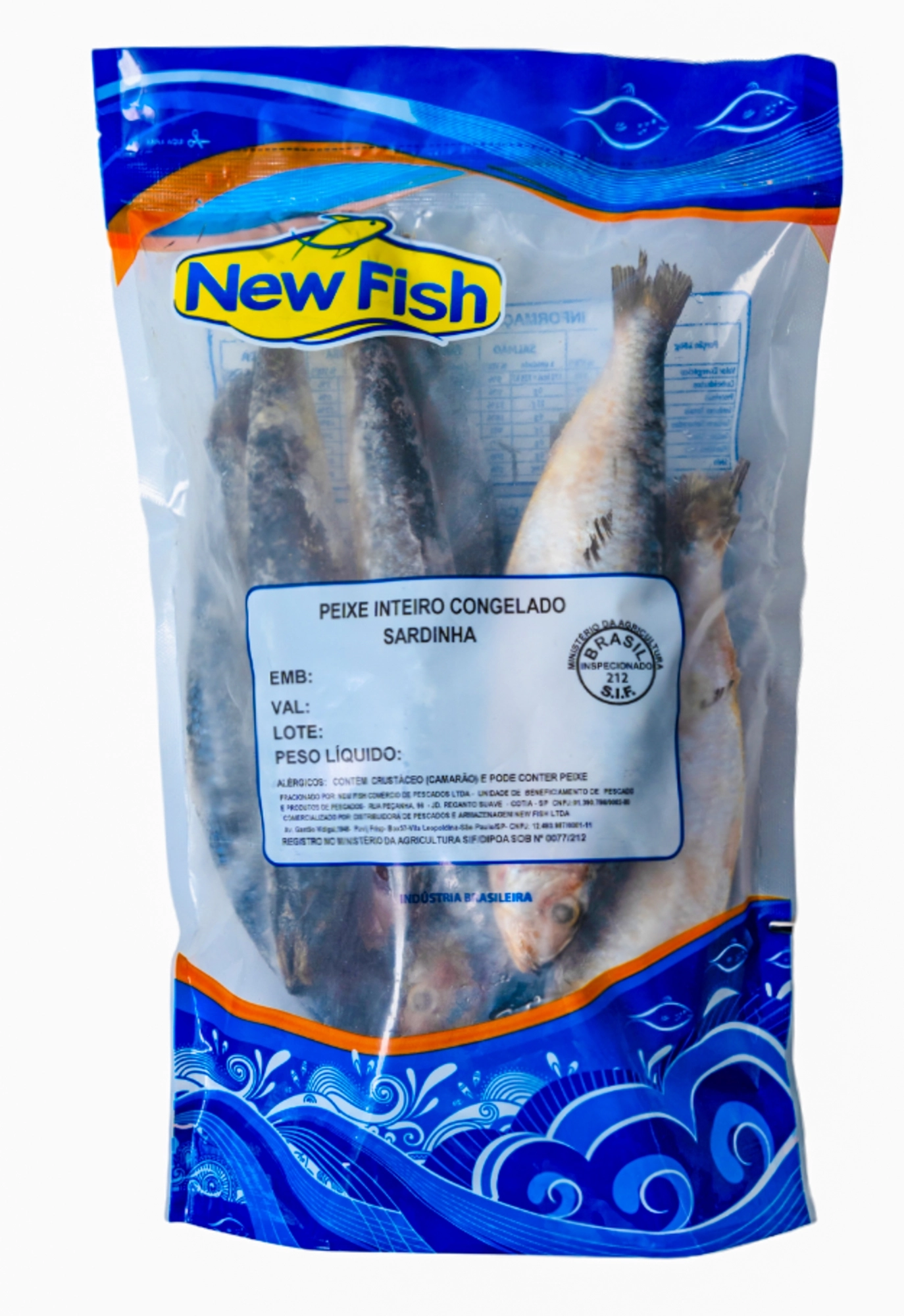 Sardinha New Fish Inteira