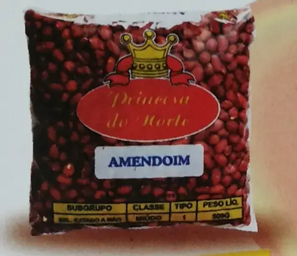 Amendoim Princesa Do Norte Verm 500g