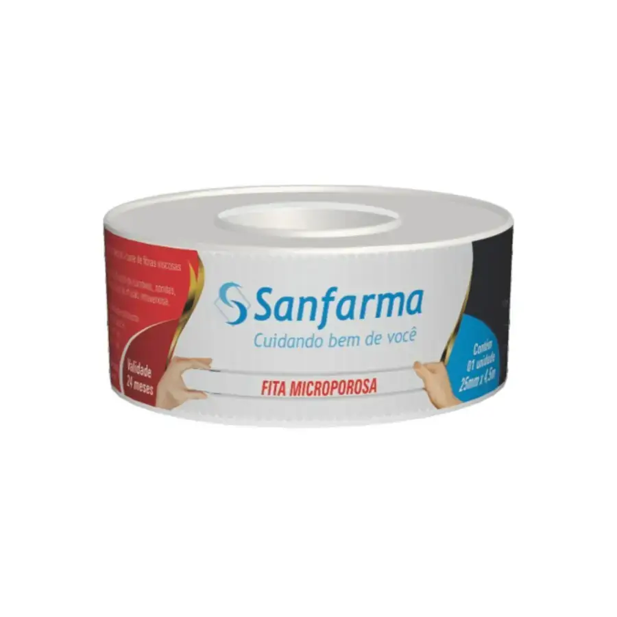 Esparadrapo Sanfarma Micropore 25mmx4.5