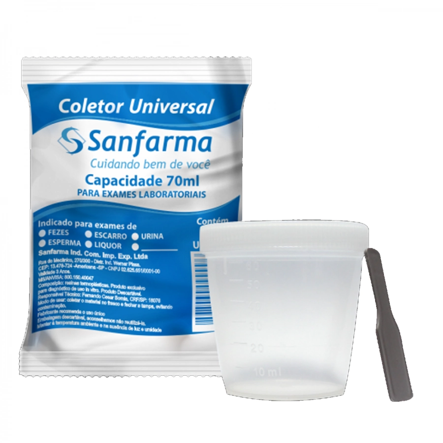 Coletor Universal Sanfarma