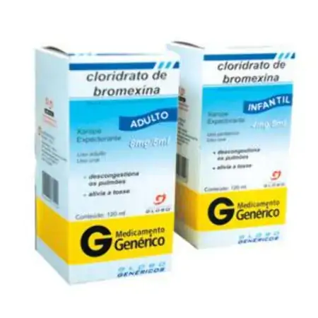 Cloridrato De Bromexina 8 Mg/ml Xarope Adulto Globo Genérico