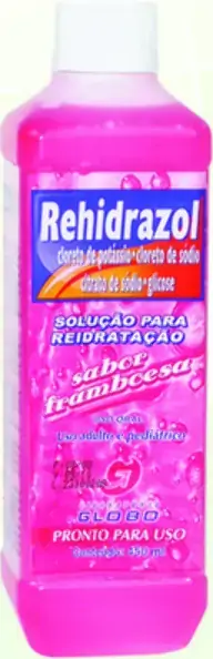 Rehidrazol Sabor Framboesa 1,96 Mg/ml 1,49 Mg/ml 2,34 Mg/ml 19,83 Mg/ml Solução Oral Globo Similar