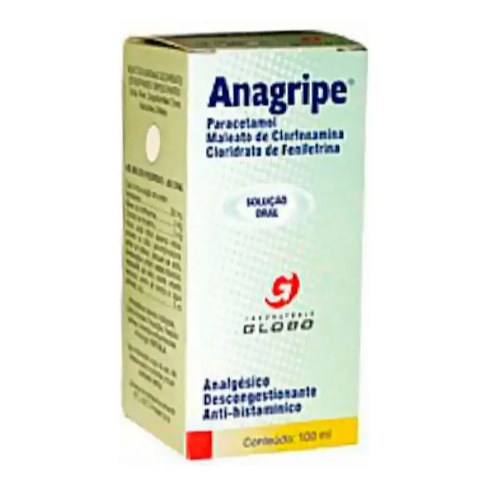 Anagripe 0,6 Mg/ml 0,6 Mg/ml 40 Mg/ml Globo Similar