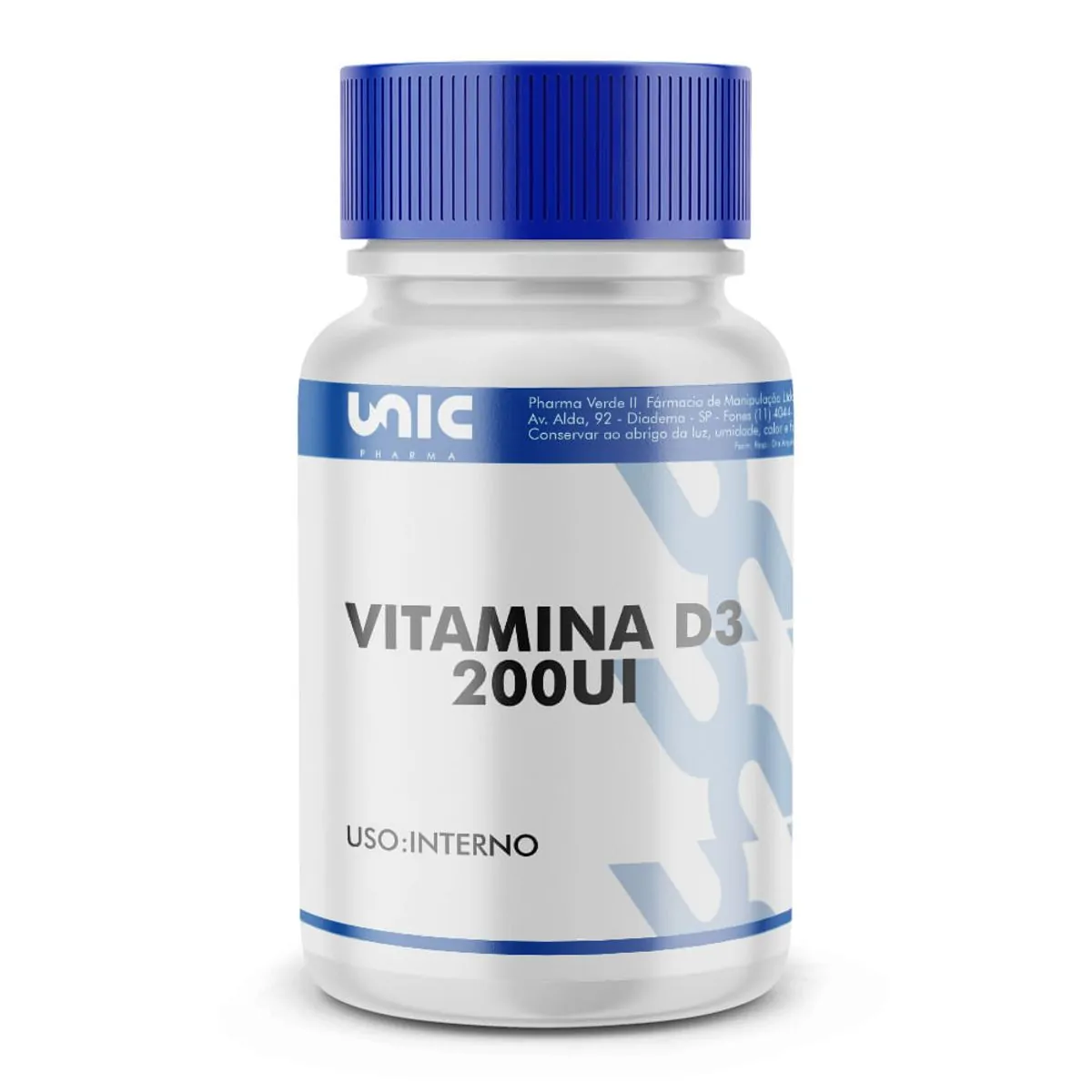 Vitamina D3 5mcg (200UI) 120 Cápsulas