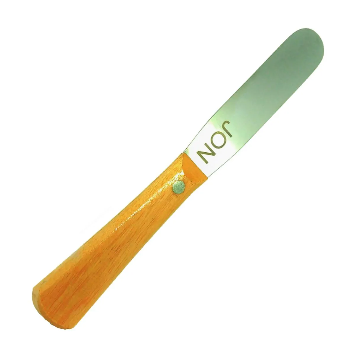 Espátula Inox para Gesso com Cabo de Madeira - Jon - Espátula Inox para Gesso com Cabo de Madeira co