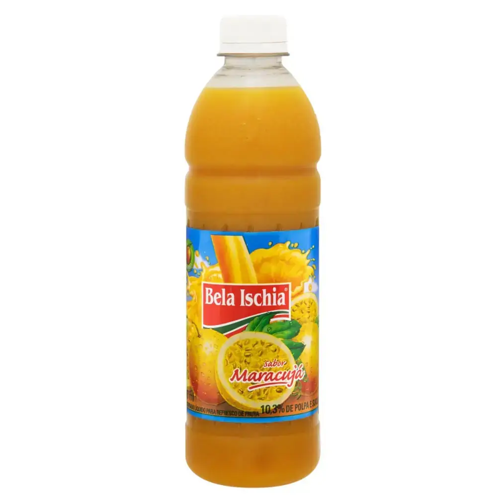 Suco Concentrado Maracujá Bela Ischia Garrafa 500ml