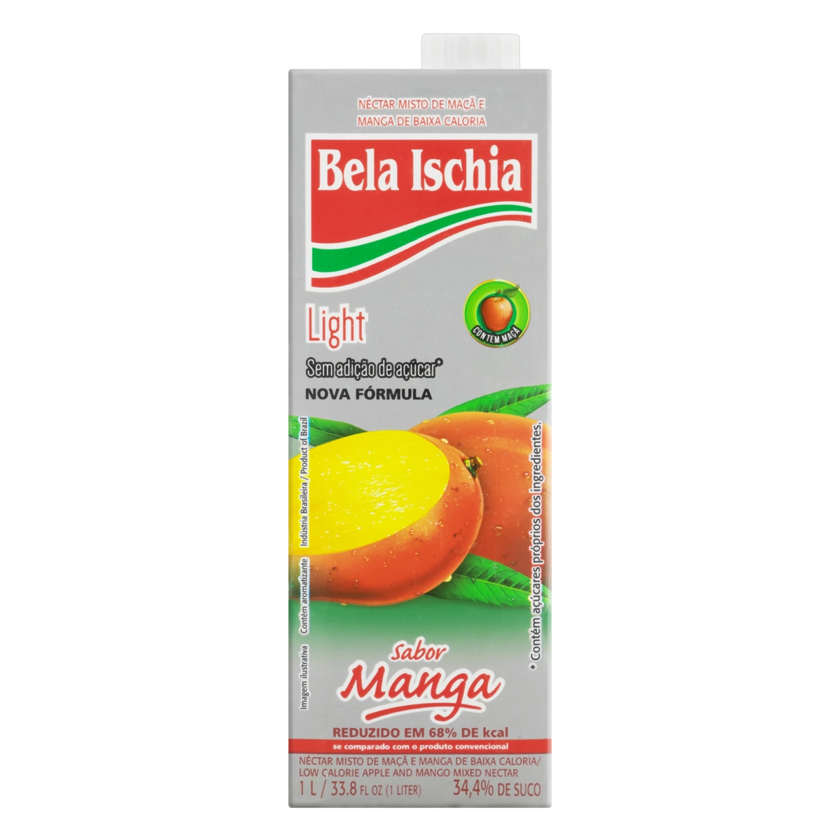 Néctar Manga Light Bela Ischia Caixa 1l
