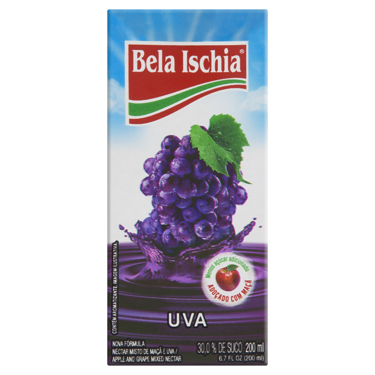 Néctar Uva Bela Ischia Caixa 200ml
