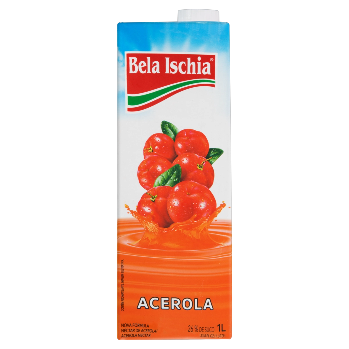 Néctar Acerola Bela Ischia Caixa 1l