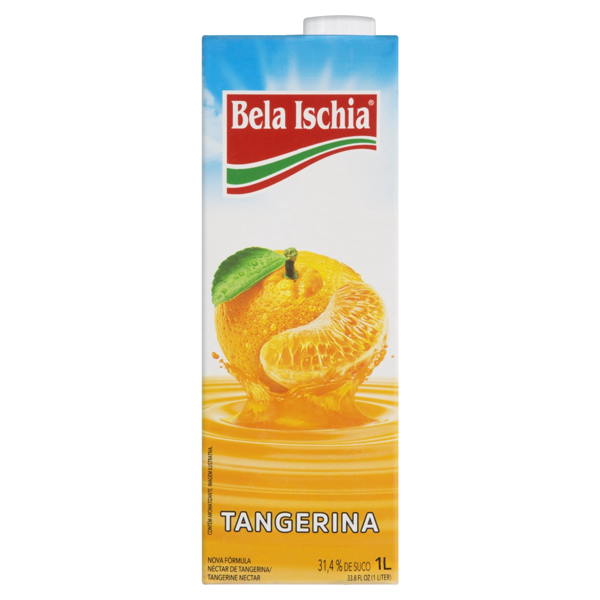 Néctar Tangerina Bela Ischia Caixa 1l