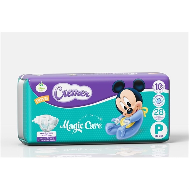 Fralda Infantil Cremer C/28 Jumbinho P Pc
