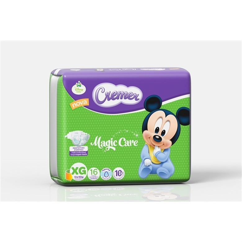 Fralda Infantil Cremer C/16 Jumbinho Xg Pc