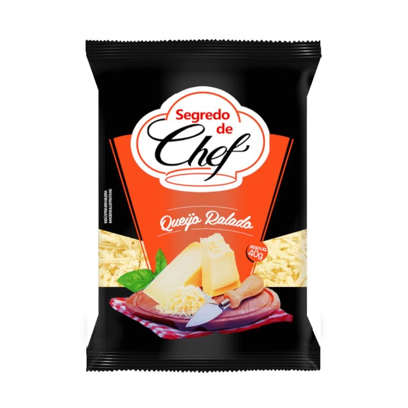 Queijo Ralado Segredo Chef 40g