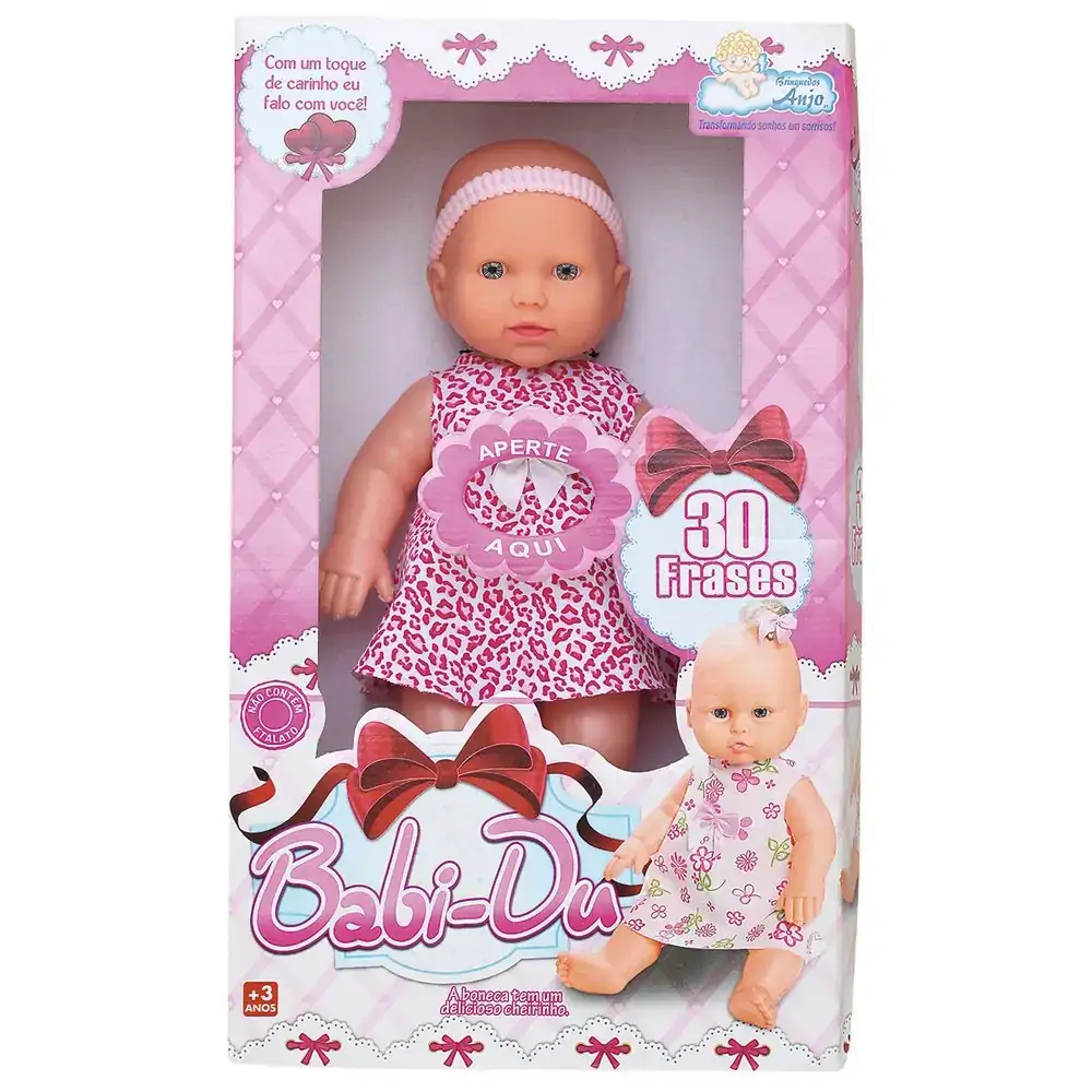 Brinquedo Anjo Boneca Babi Du