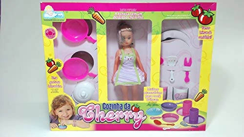 Brinquedo Anjo Boneca Cozinha Da Cherry