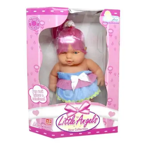 Boneca Anjo C/cabelo Litte Angels