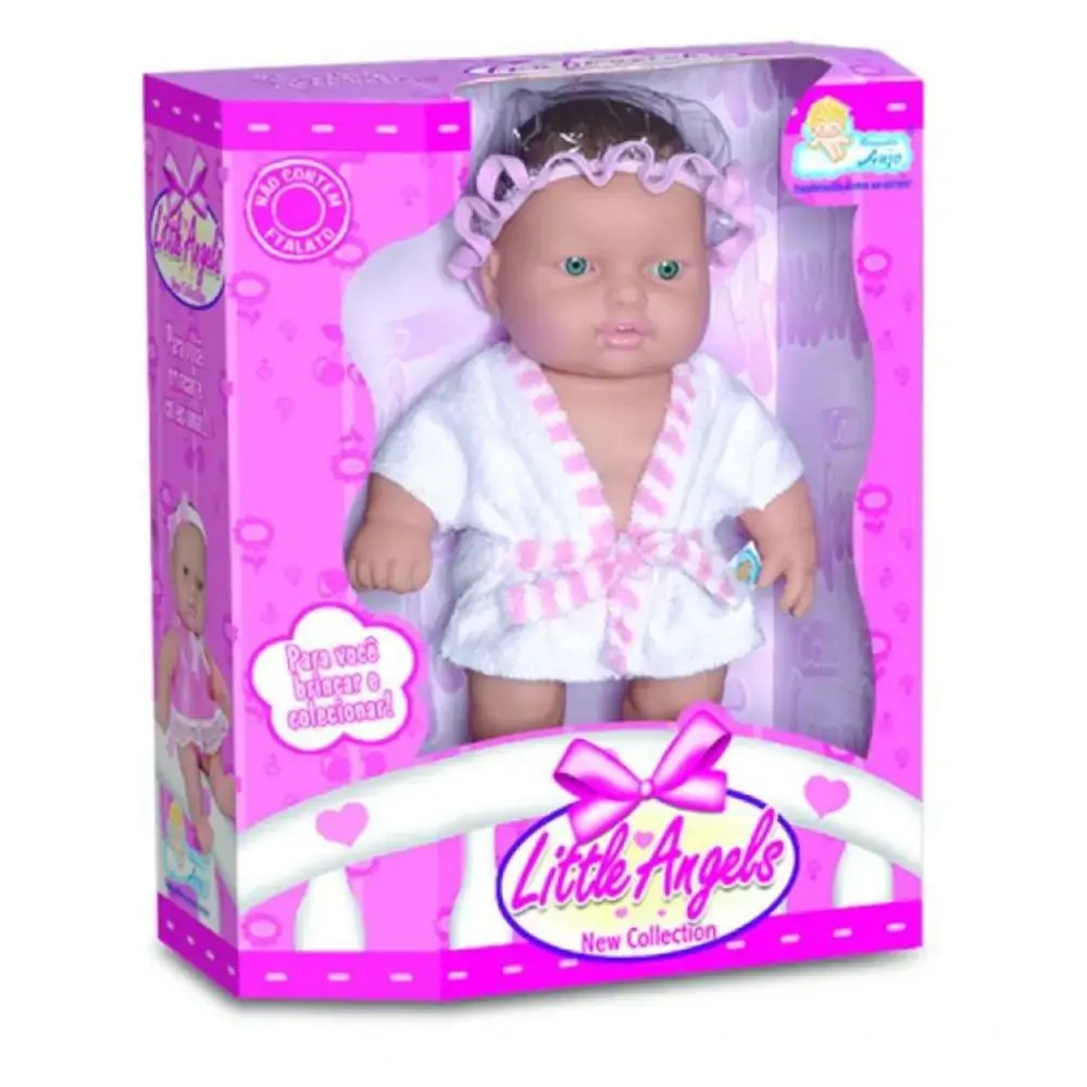 Brinquedo Anjo Boneca Little Angels Banho