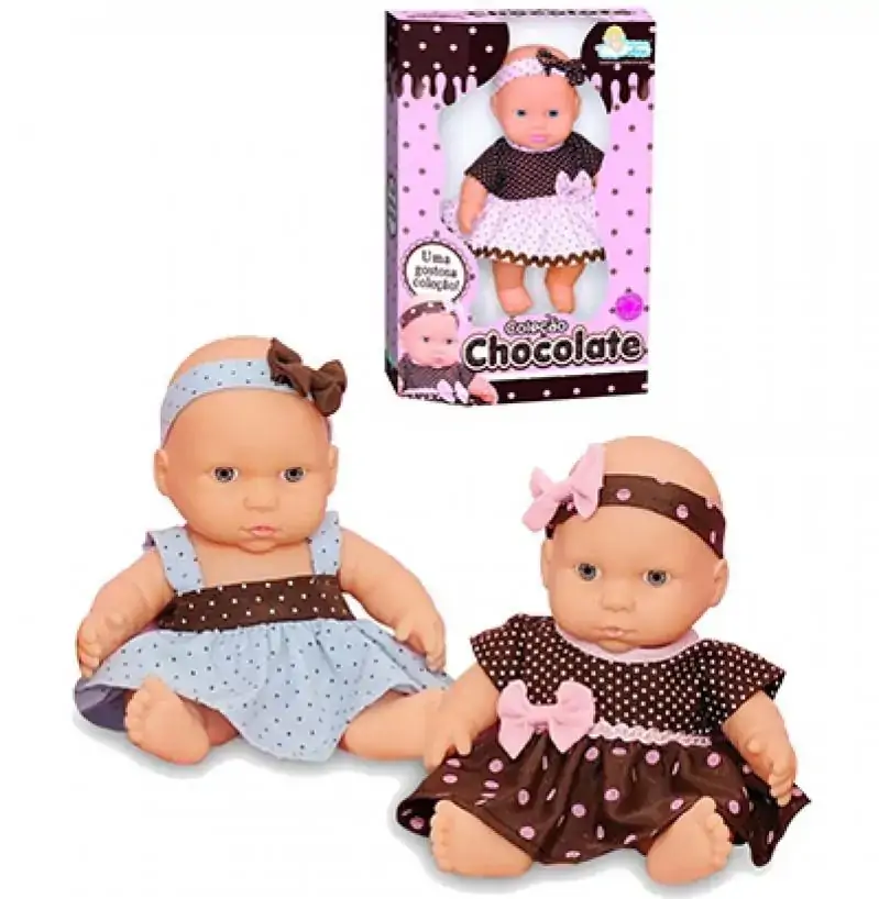 Brinquedo Anjo Boneca Colecao Chocolate