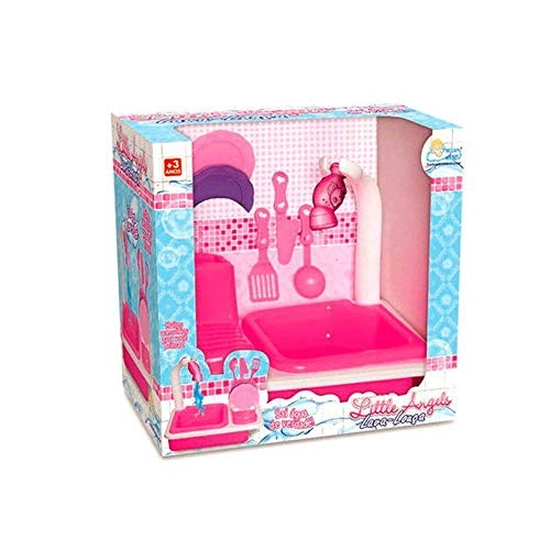 Brinquedo Anjo Kit Little Angels Lava Louca