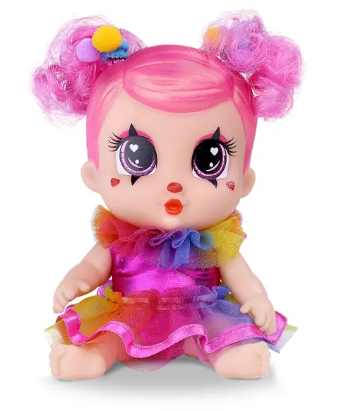 Palhacinho No Pote Menina Pink Anjo Brinquedos