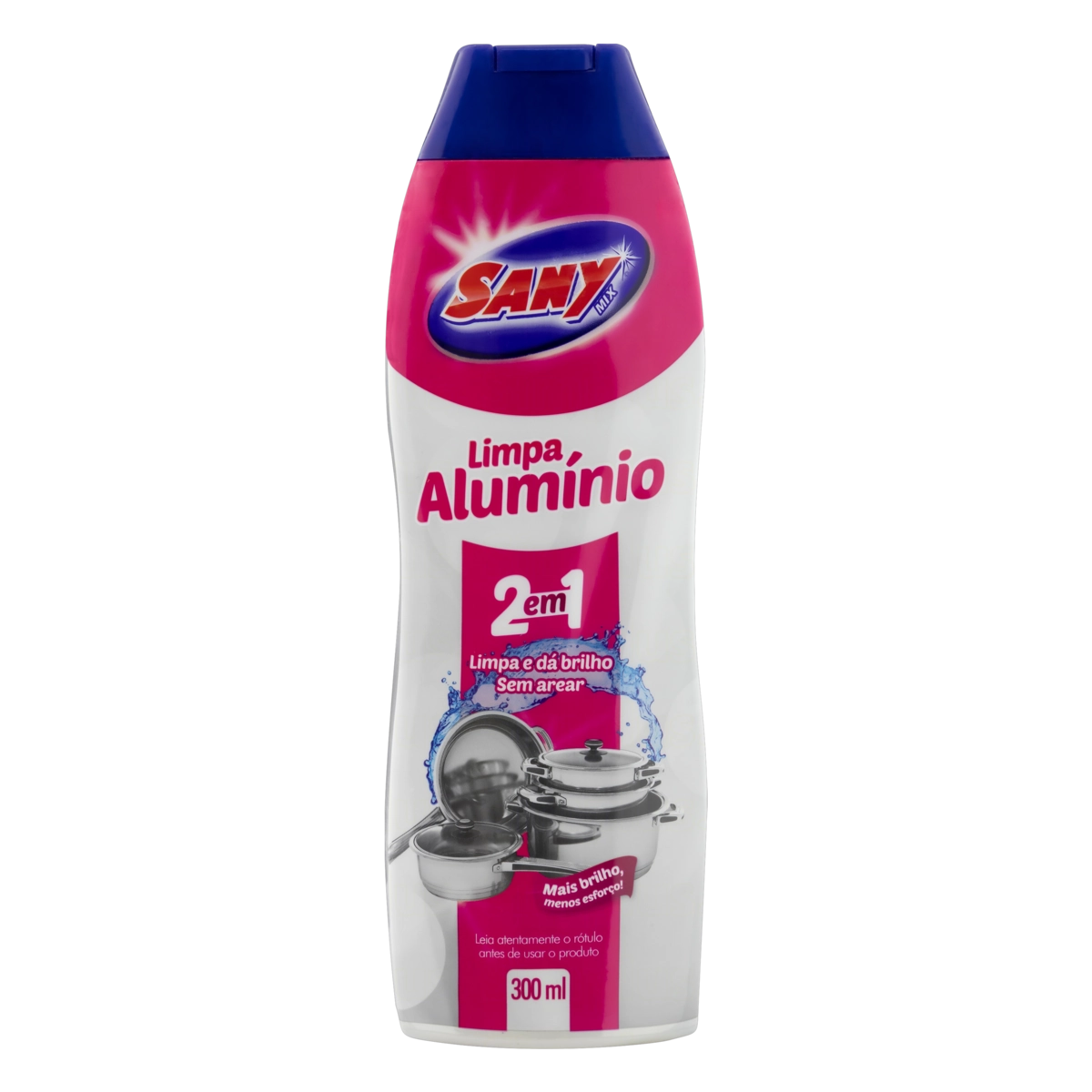Limpa Alumínio Líquido Sany Mix Squeeze 300ml