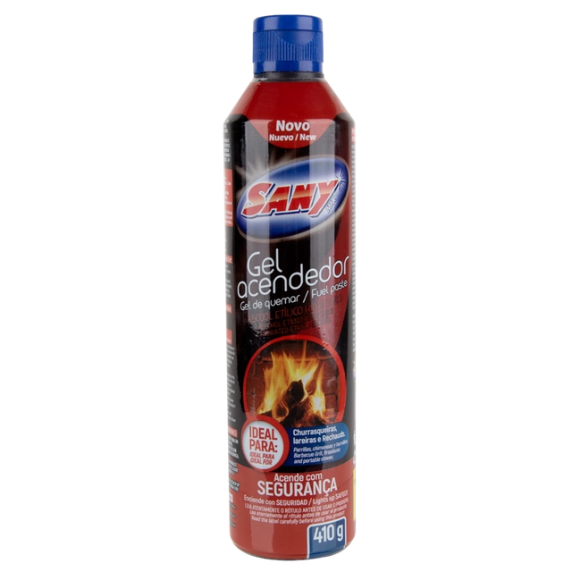 Acendedor Gel Sany Mix Squeeze 410g