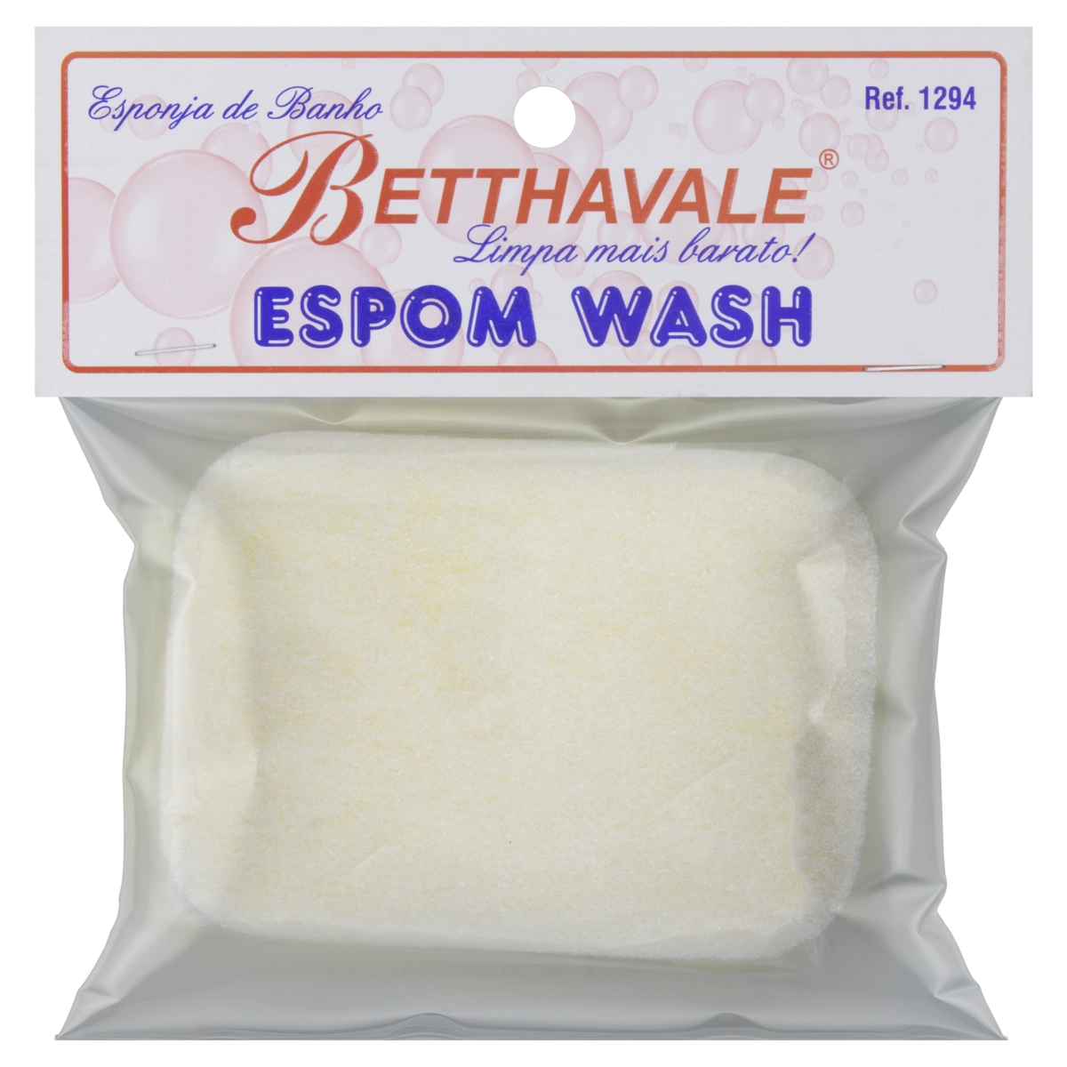 Esponja Para Banho Espom Wash Betthavale