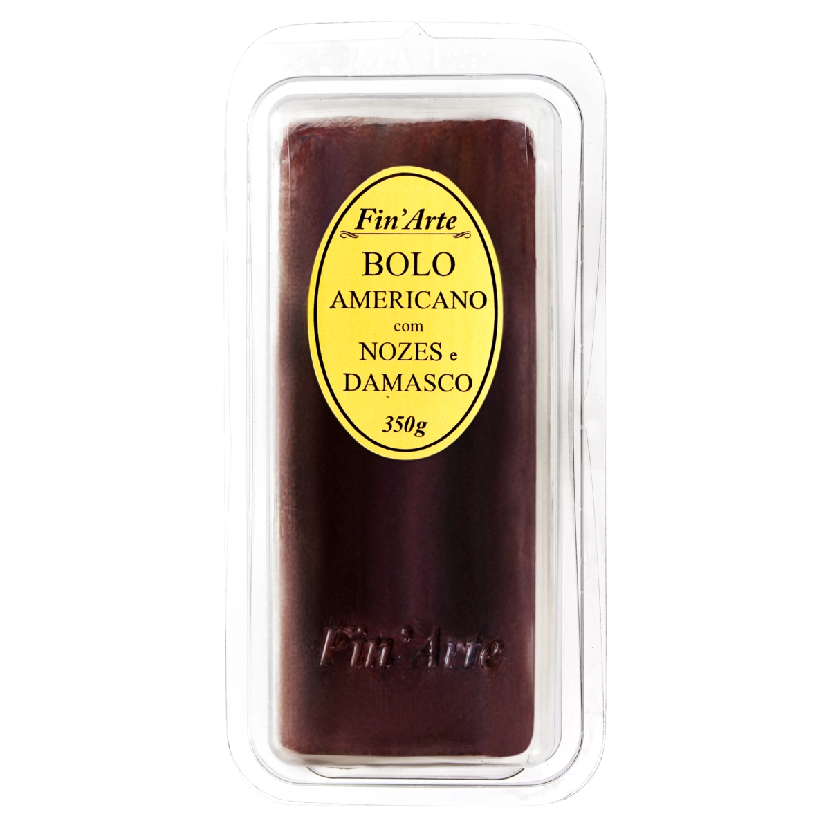 Bolo Americano com Nozes e Damasco FINARTE 350g