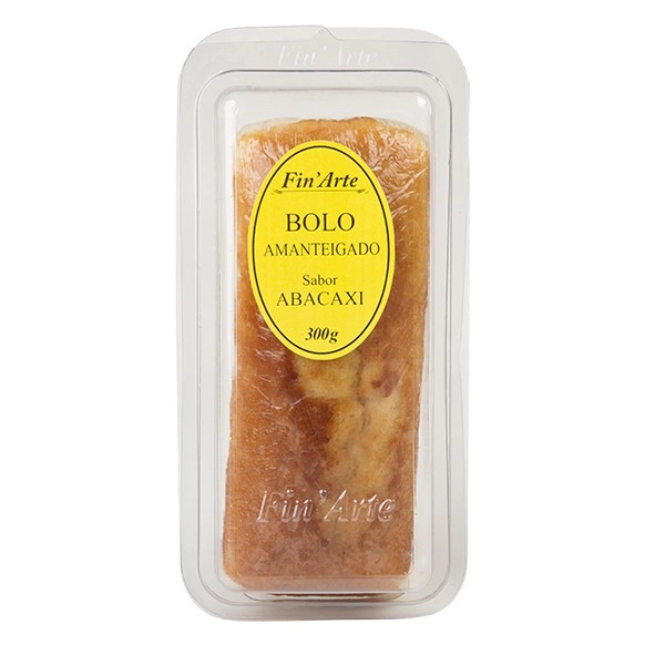 Bolo Amanteigado Finarte Sabor Abacaxi 300g