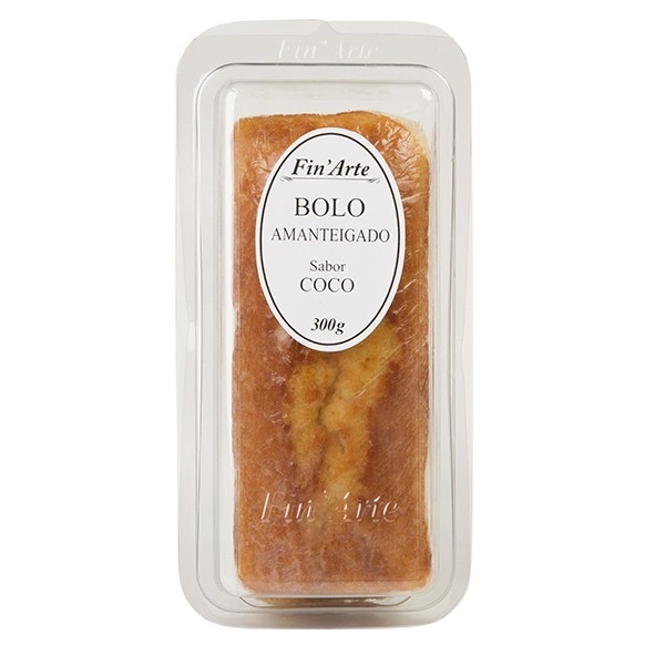 Bolo Amanteigado Finarte Sabor Coco 300g